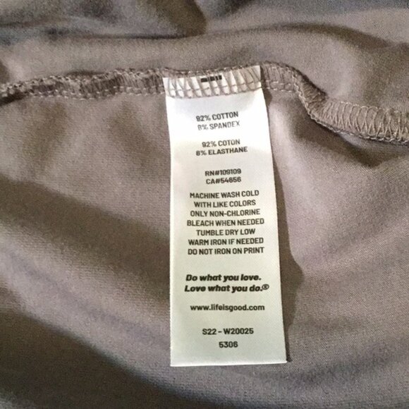 Life Is Good Women’s Gray Joggers - Picture 6 of 6